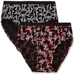 Jockey Women Bikini 1525P Cotton Panty 2 Piece Pack Size XXL